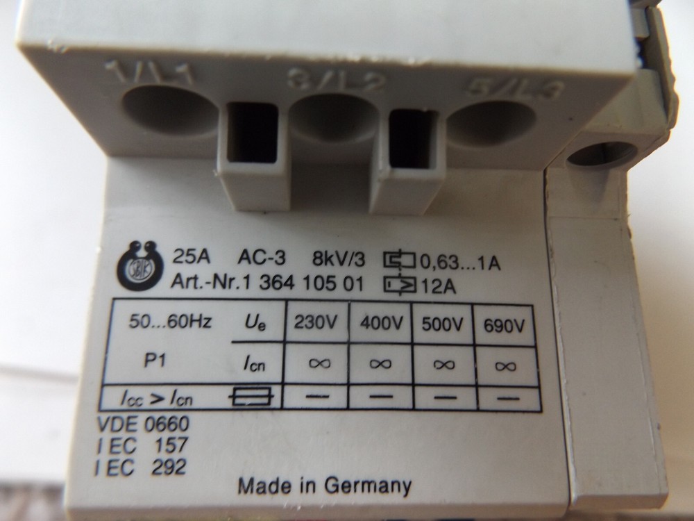 WHOLESALE SCHIELE MSU-K010 MOTOR STARTER