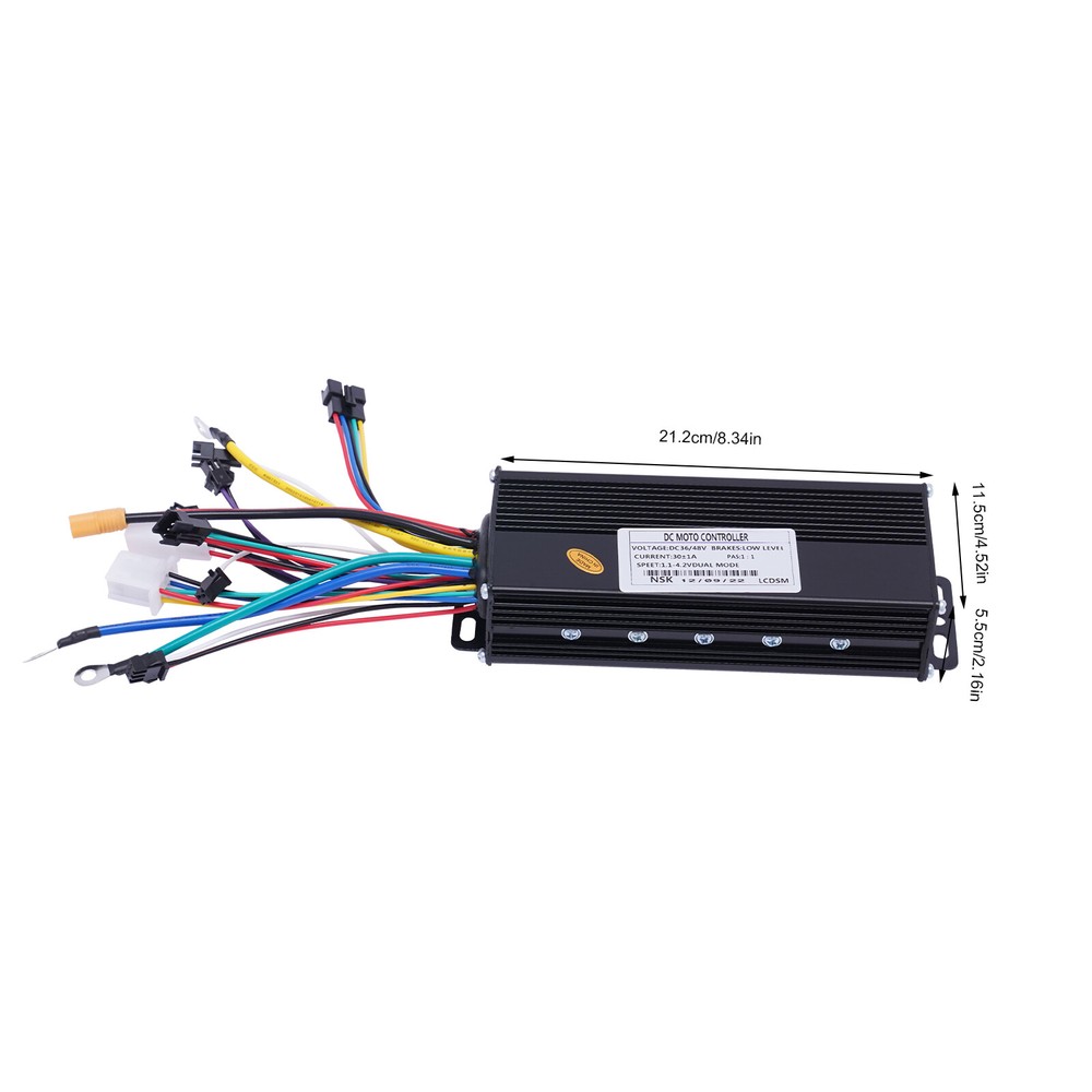 36V 1200W Electric Bicycle Brushless Controller Kit with LCD Display