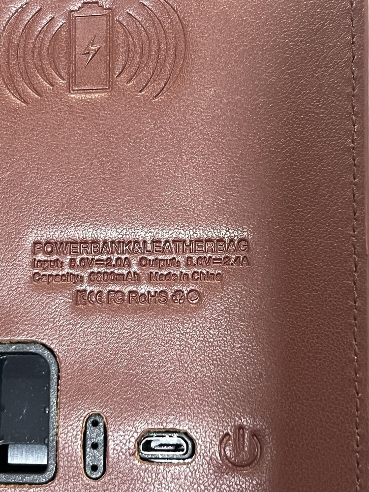 Madhav Cooper limited Muiti- functional Wire & Wireless Charging Wallet