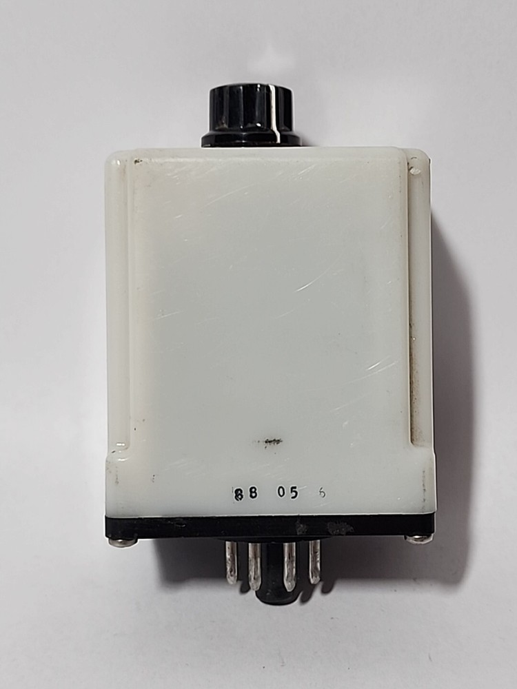 Dayton 6X603E Solid State Time Delay Relay, Range: 0.1-10sec, Input: 120VAC