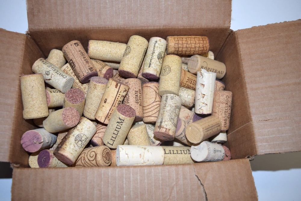 WINE CORKS: 100 corks. All natural