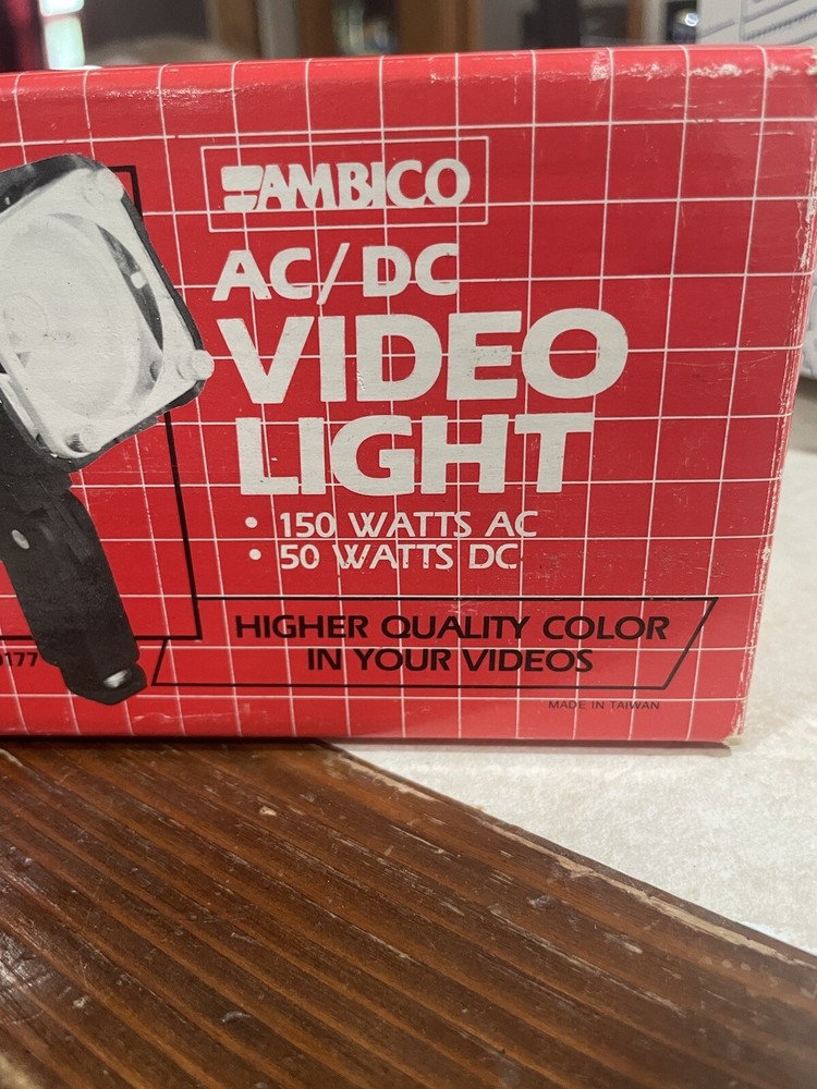 ambico ac/dc video light