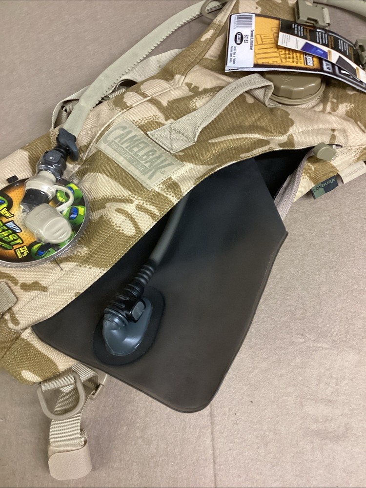 Camelbak Thermobak 3 L Hydration Pack British Desert DPM BNWT Water