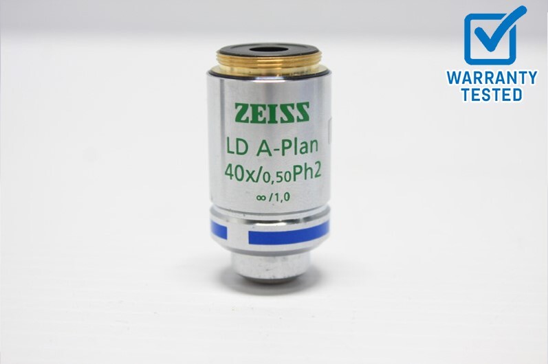 Zeiss LD A-PLan 40x/0.50 Ph2 Microscope Objective 1006-595 Unit 8