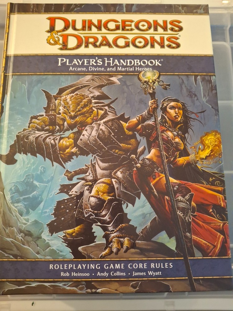 Dungeons & Dragons - Dungeon Master's Guide 2008 Core Rules 4th Ed Set of 3