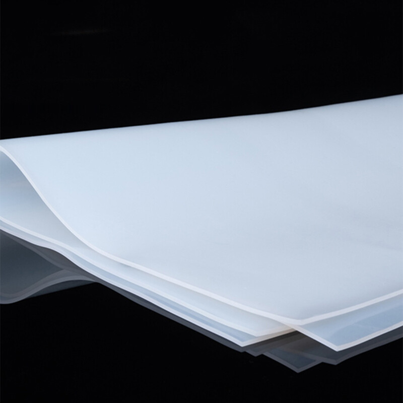 Soft Silicone Rubber Sheet Clear High Temp Mat Plate Translucent Thick 0.5-30mm