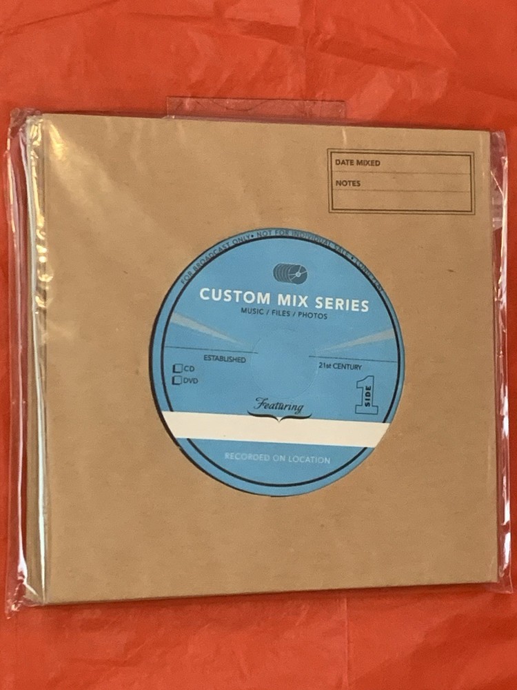 CD Labels Mix Vintage Record 12 Pack New Compact Disc