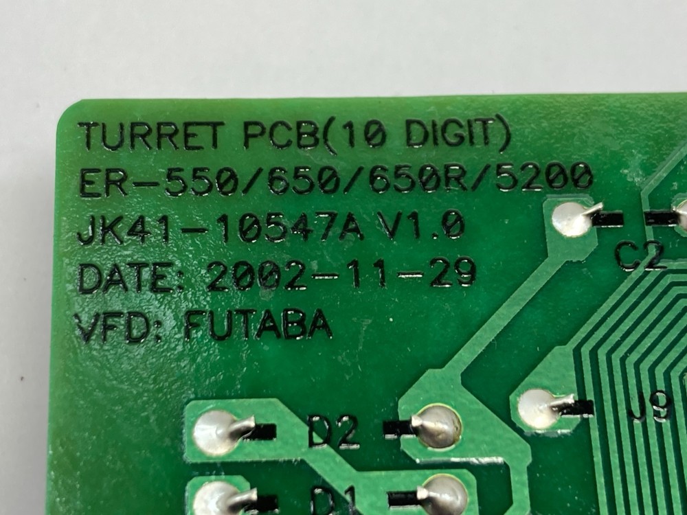 SAM4s ER-5200M Rear Display Replacement Element JK41-10547A