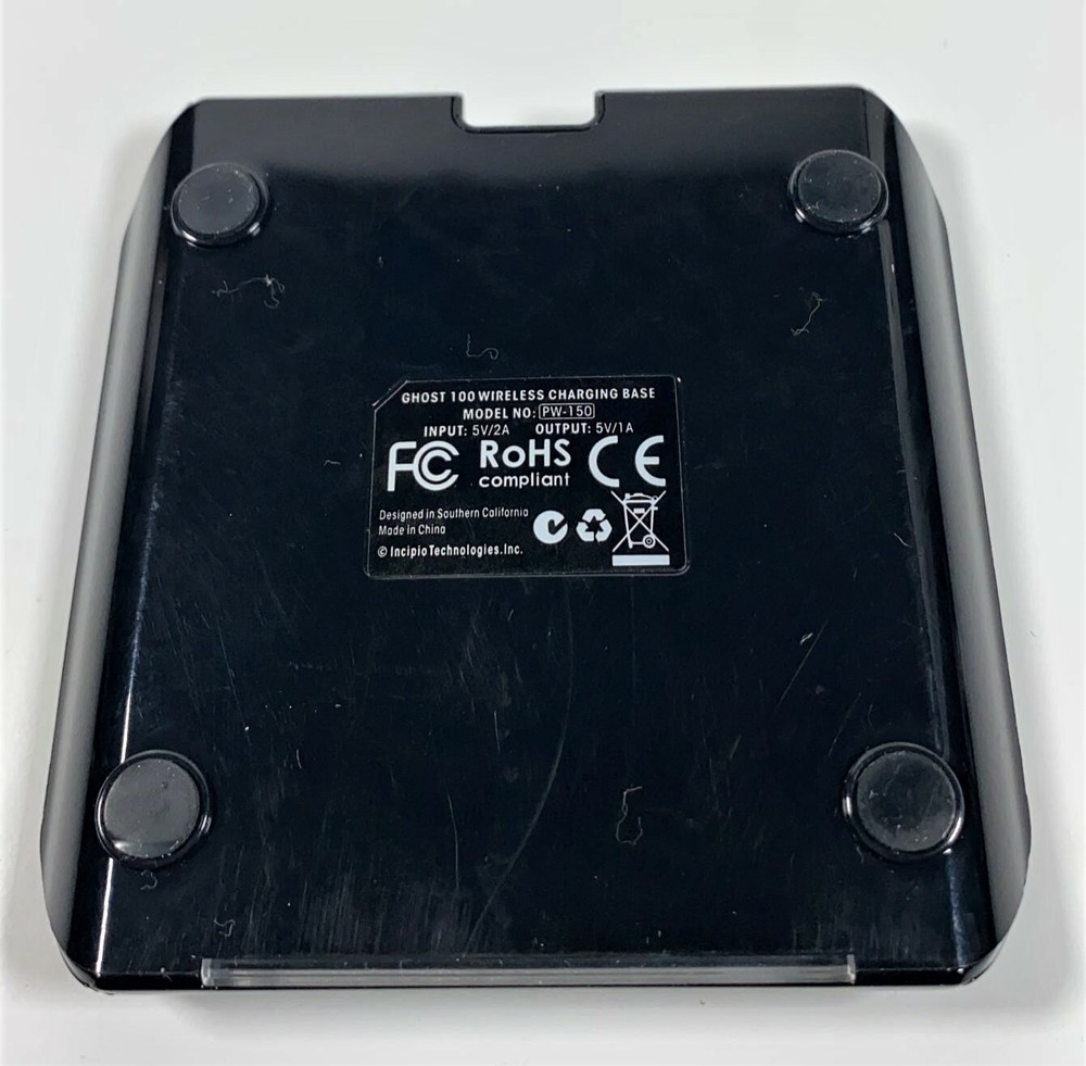 Incipio Ghost 100 Wireless Qi Charging Pad - Black