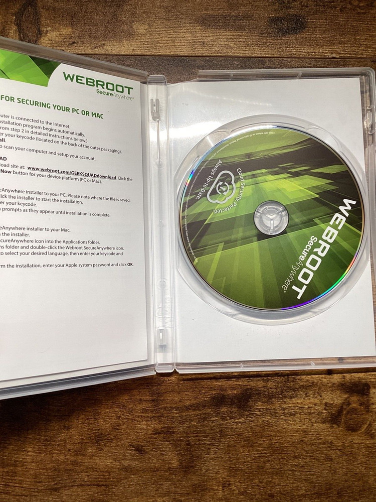 Webroot Internet Security for Pc, Mac