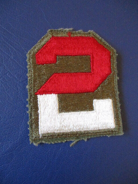 Vintage US  2nd  Army  Shoulder Patch 2 1/2"