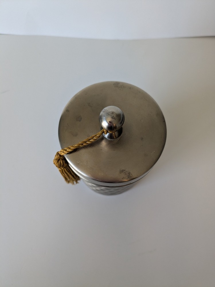 Decorative Round Metal Storage Tin