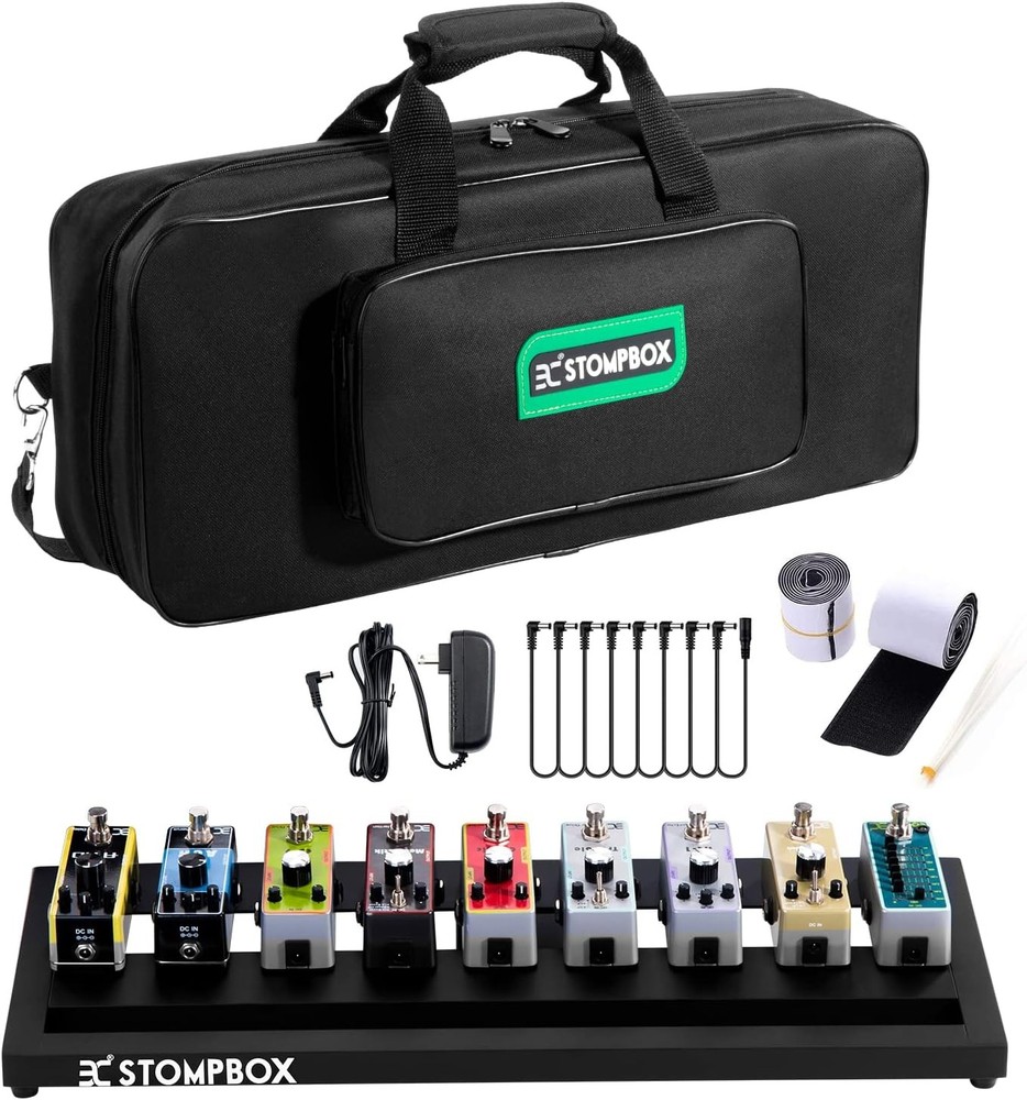 EX Portable 20" Aluminum Medium Pedalboard & Bag Combo, Combo