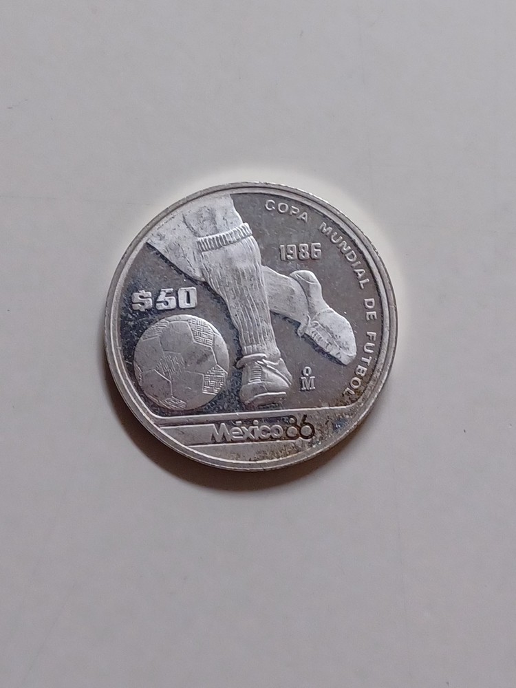 1986 Mexico 50 Peso