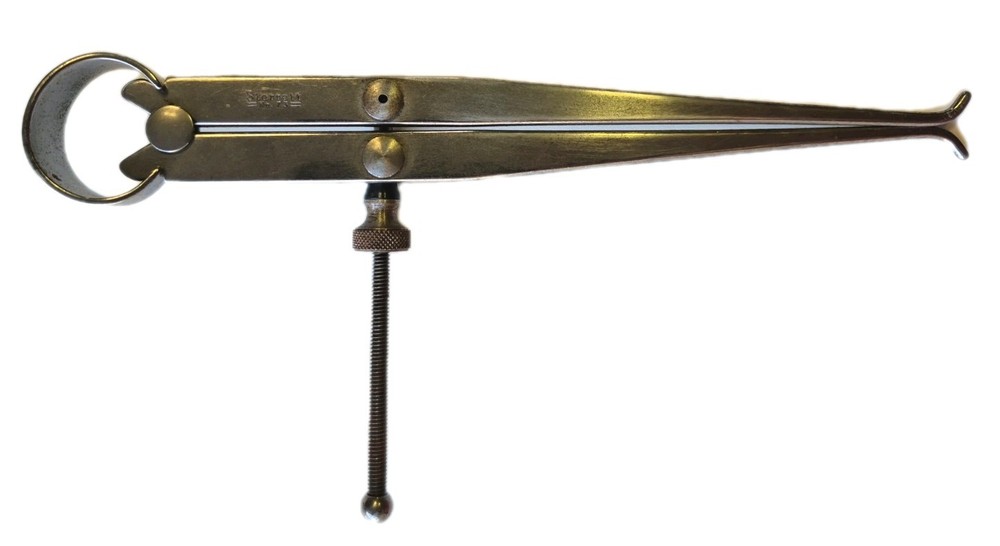 Starrett 73A-6 Yankee Spring-Type Inside Caliper, 6" Size, Solid Nut