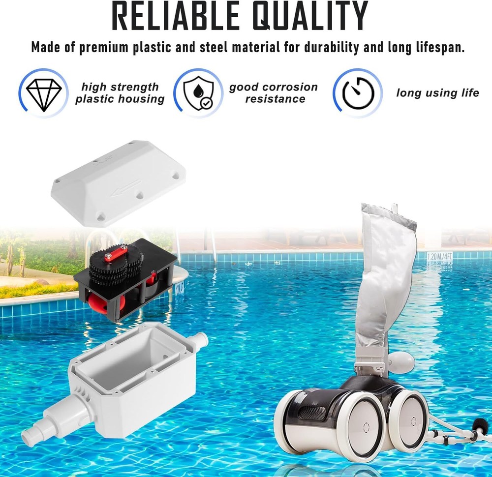E10 White Back-Up Valve for Pentair, for Legend/Platinum Automatic Pool Cleaner