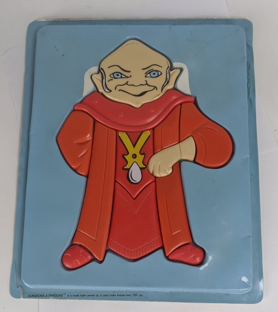 1980's Dungeons & Dragons Dungeon Master 3D Puzzle Complete (sexy)