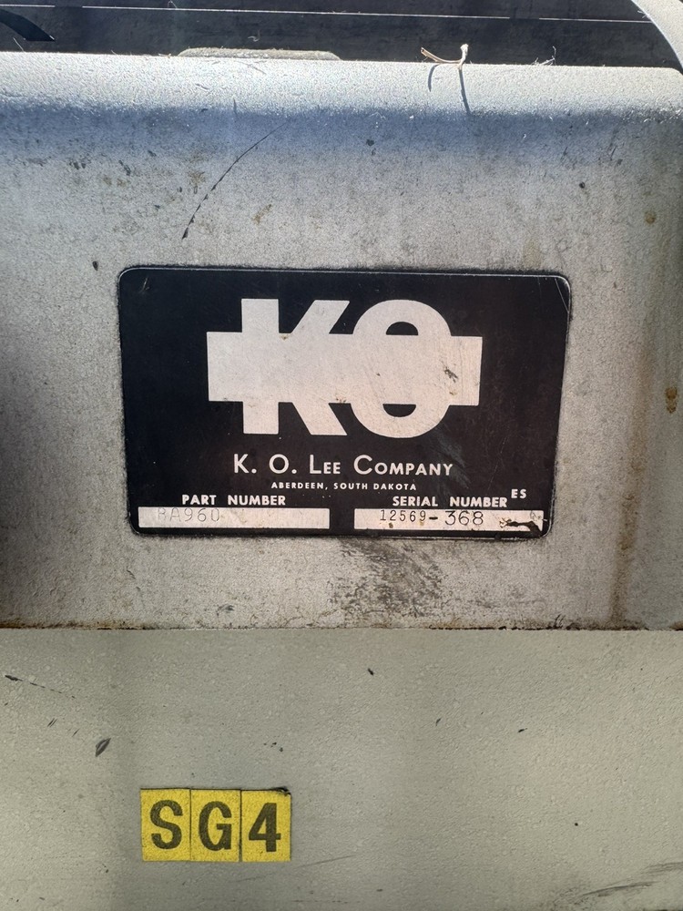 K.O LEE surface grinder 1/2 hp 3 phase type k