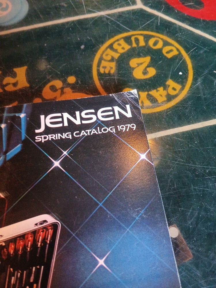 Vintage 1979 Jensen Catalog