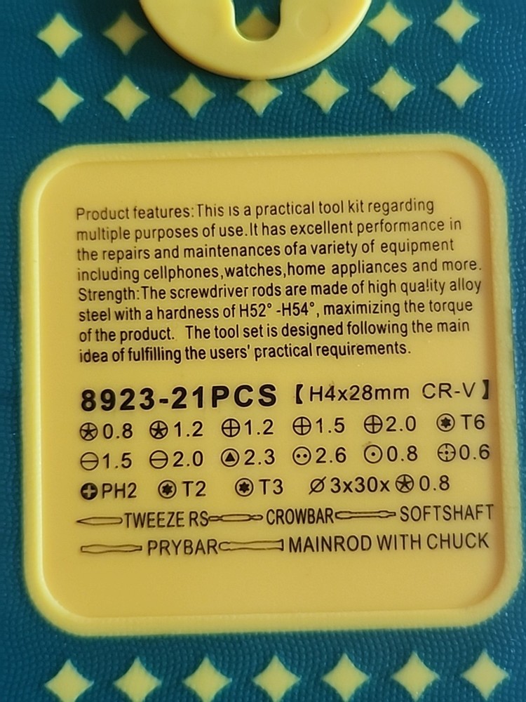 20pc BEST TOOLS Precision Telecommunication Tool Set Screwdriver, Bits & More