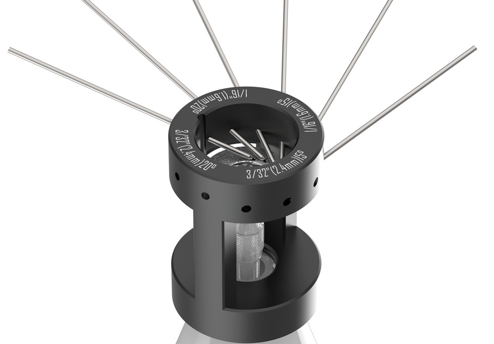 Tungsten Electrode Sharpener & Grinder Multi-Angle Offsets Tool For TIG Welding