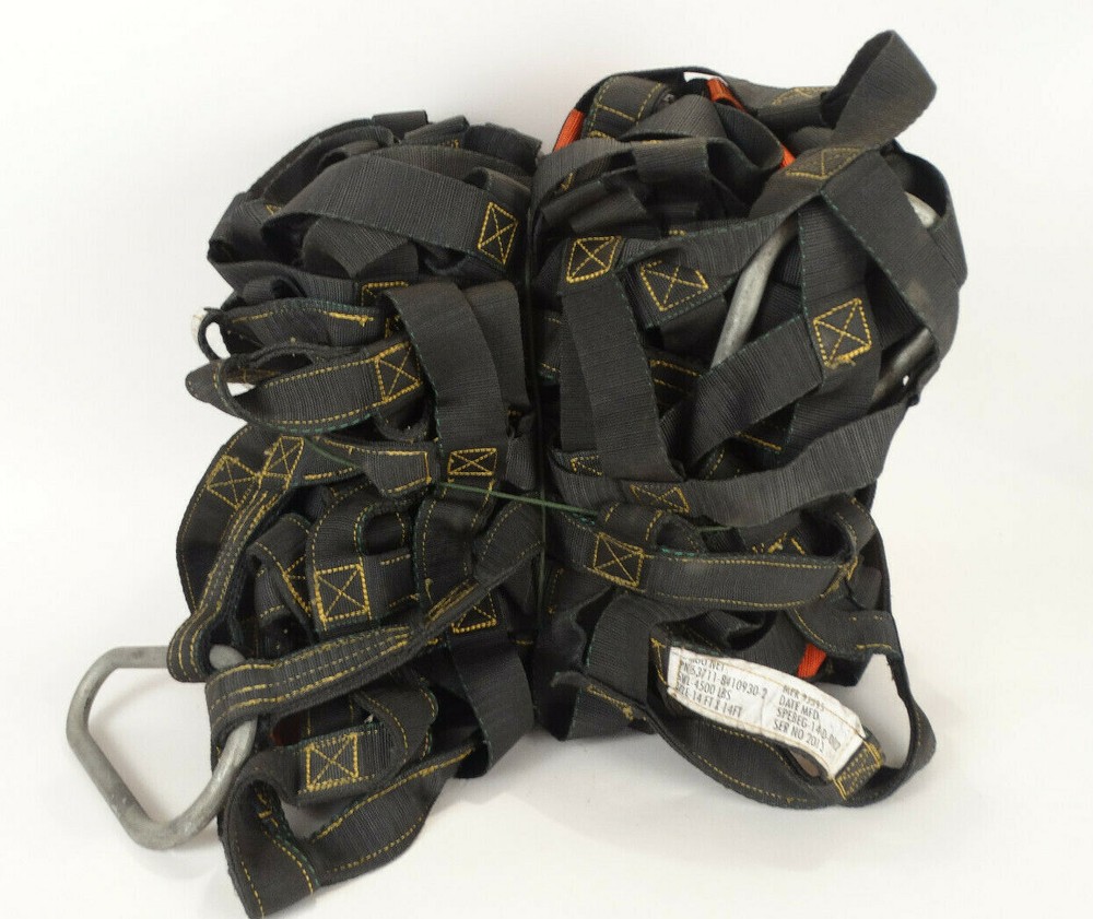 US Military 14' x 14' (4500lbs Capacity) Cargo Net USED USED USED