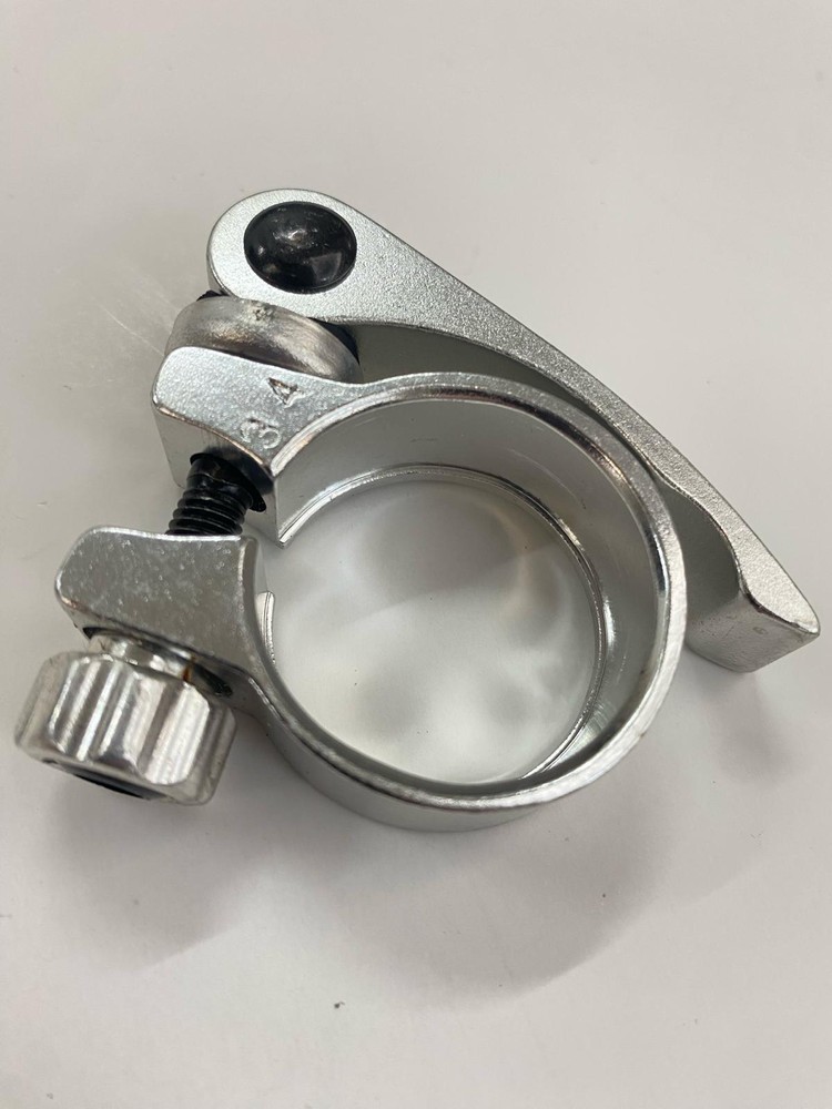 GTS Quick Release Seatpost Clamp 31.8mm Silver New
