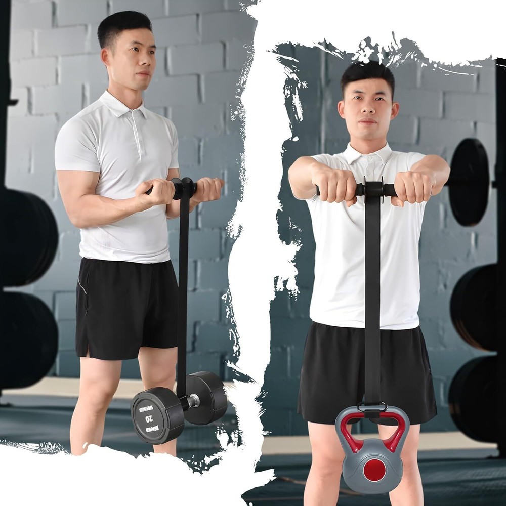 Forearm Wrist Roller Strengthener Arm Exerciser Forearm Blaster Strength Trainer