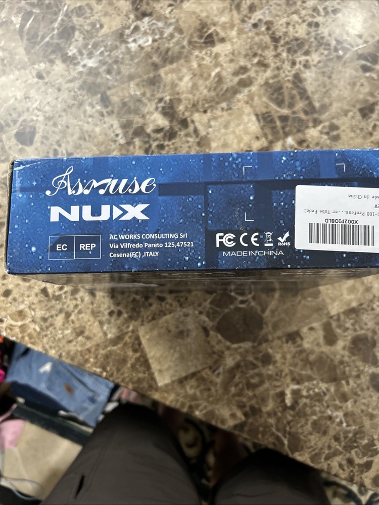 Nux Mg-100 Modeling Guitar Processor Multi Effects Drum Machine Looper