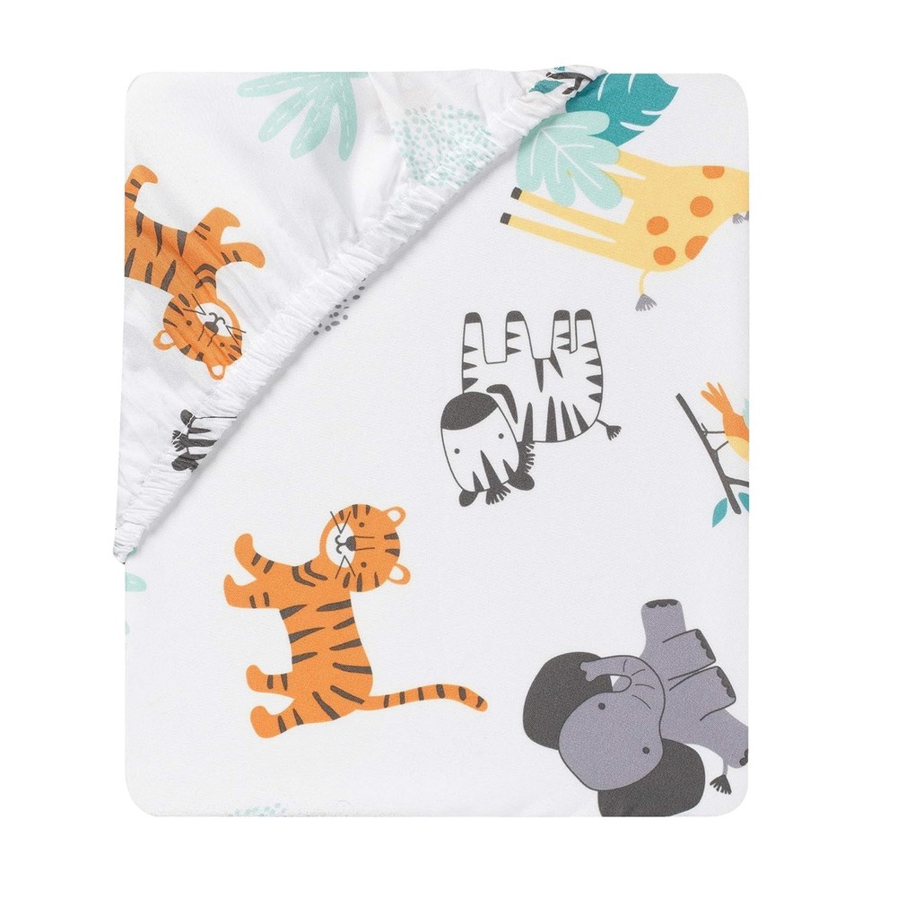 Mighty Jungle 3Piece Crib Bedding Set, Multicolor 283003V