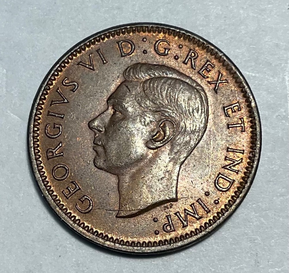 1942 UNCIRCULATED CANADA - SMALL CENT - 1 cent -