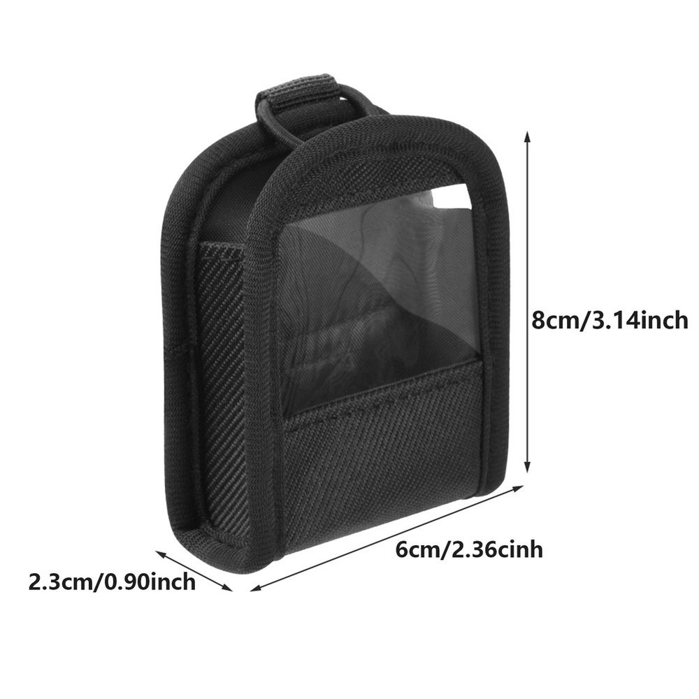 Transparent Design Wireless Bodypack Transmitter Pouch for Audio Transmitters