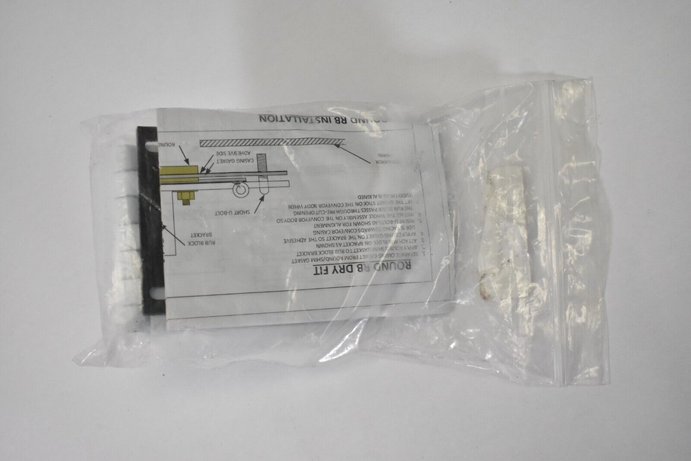 AGI Suretrack CMC Rub Block Mounting Kit White Replacement Bracket