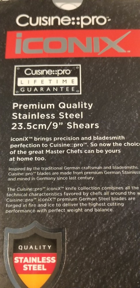 CUISINE :: PRO® Iconix 9" Shears Brand new