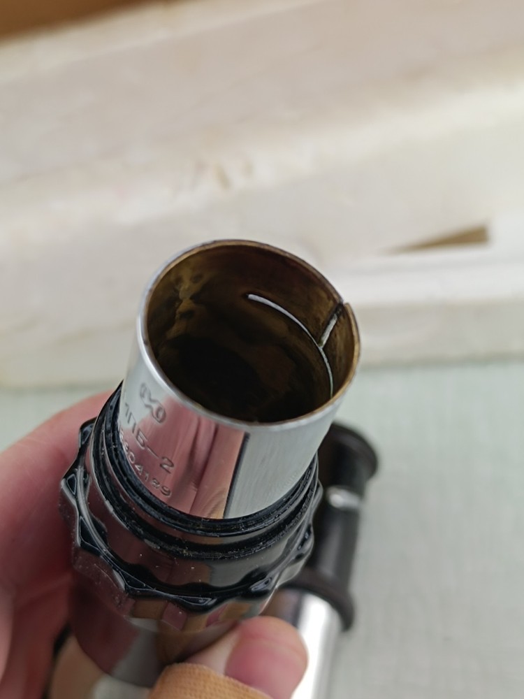 Vintage Soviet Microscope MPB - 2 Brinelli counting microscope USSR