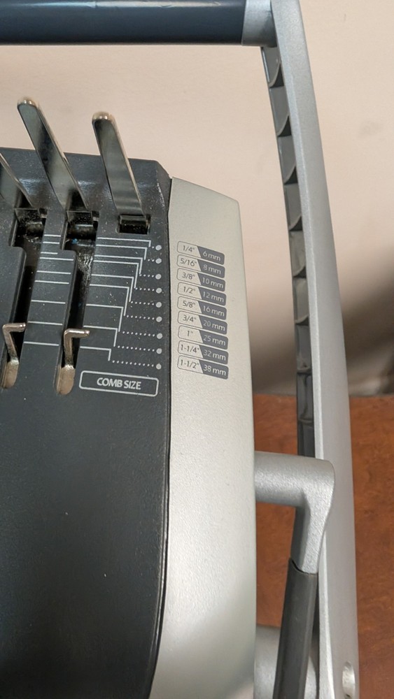 GBC CombBind C110 Binder Punch Comb Machine Binding