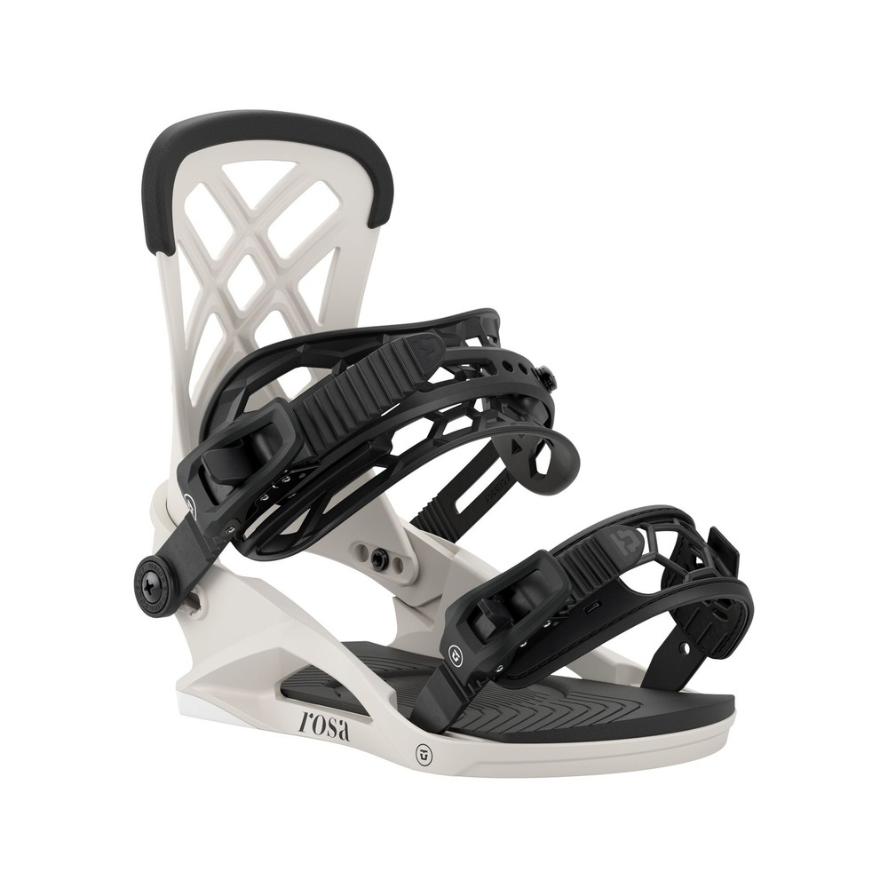 Union Rosa Women's Snowboard Bindings, Bone, Small MY26