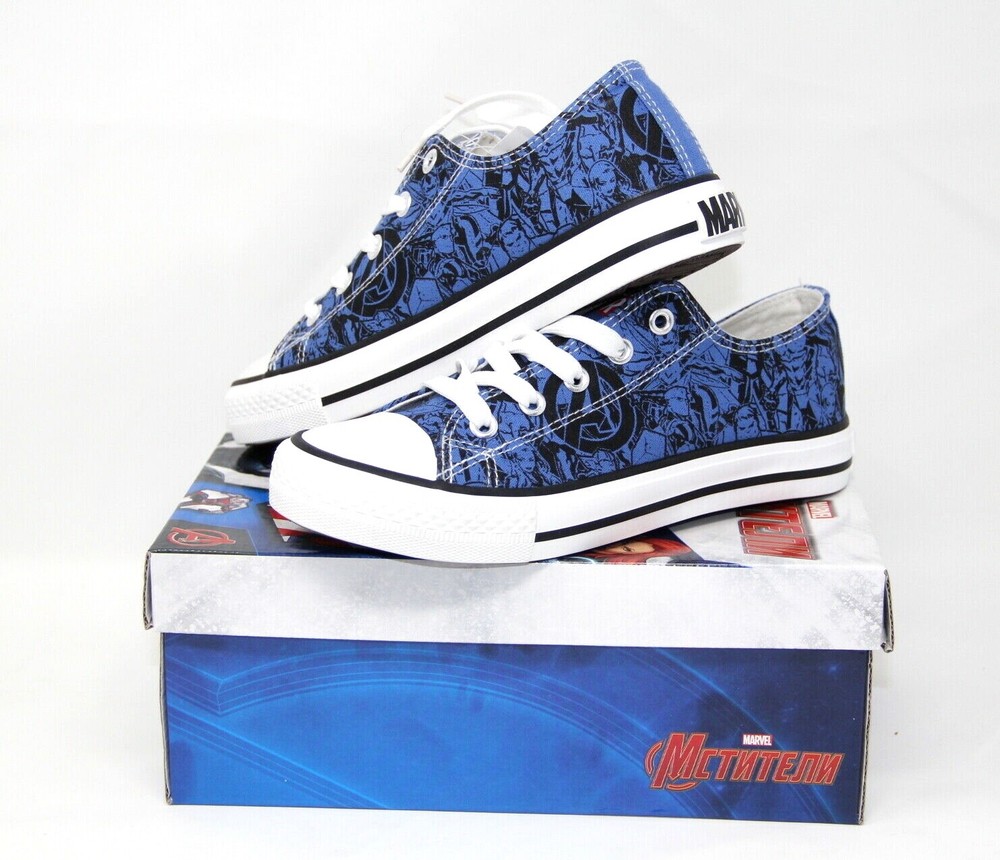 Marvel Avengers Super heroes Boys Sneakers Canvas Shoes