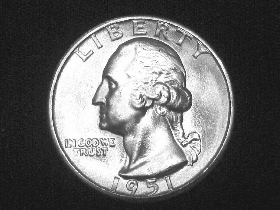 1951-D Washington Quarter --- Very Choice Uncirculated