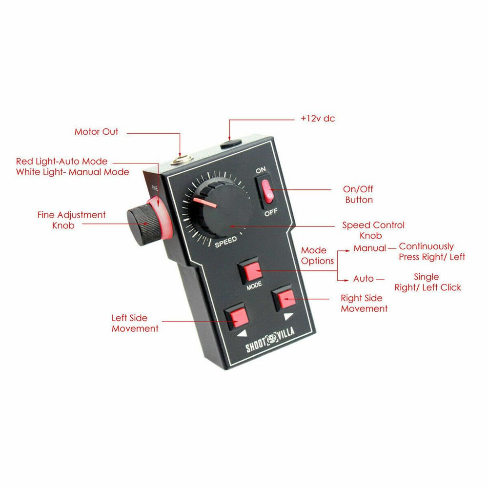 Motion Control System for Curve n line Camera Sliders Shootvilla
