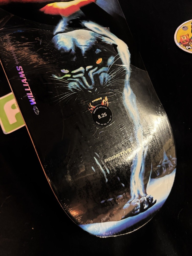 RARE SIGNED Tre Williams Debut Pro Primitive Panther Skateboard Deck AUTOGRAPH