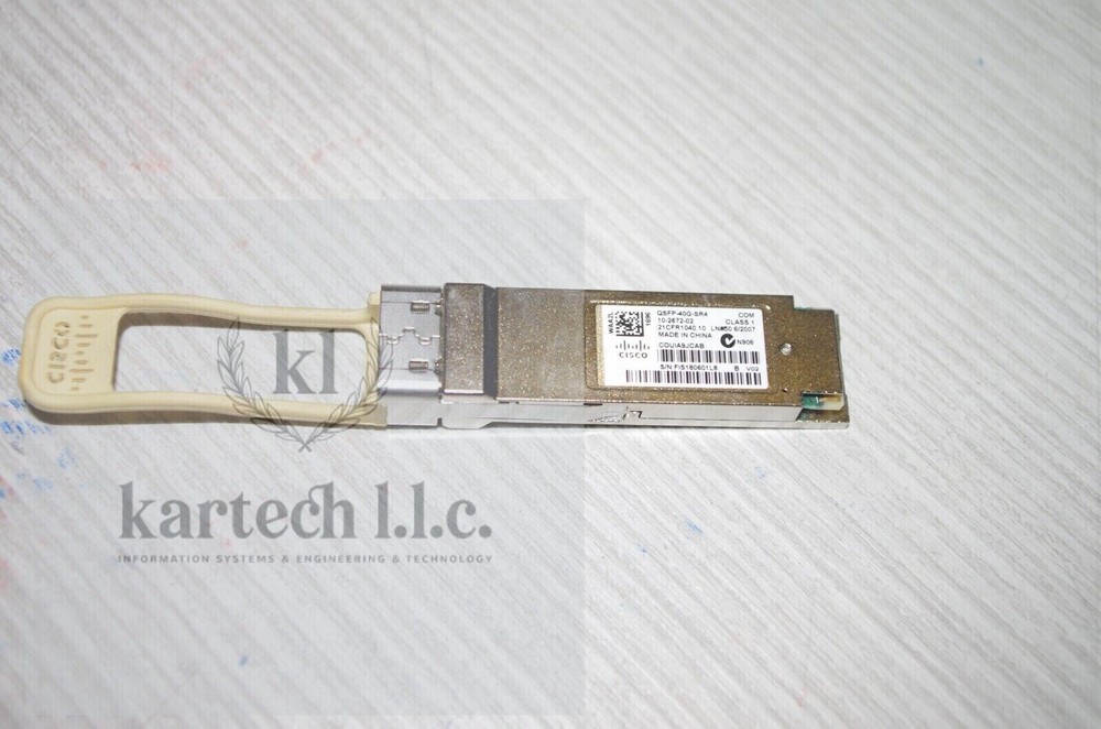 Genuine Cisco QSFP-40G-SR4 QSFP TRANSCEIVER MODULE