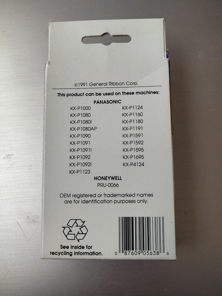 GRC T526-5NB Panasonic Dot Matrix Printer Ribbon