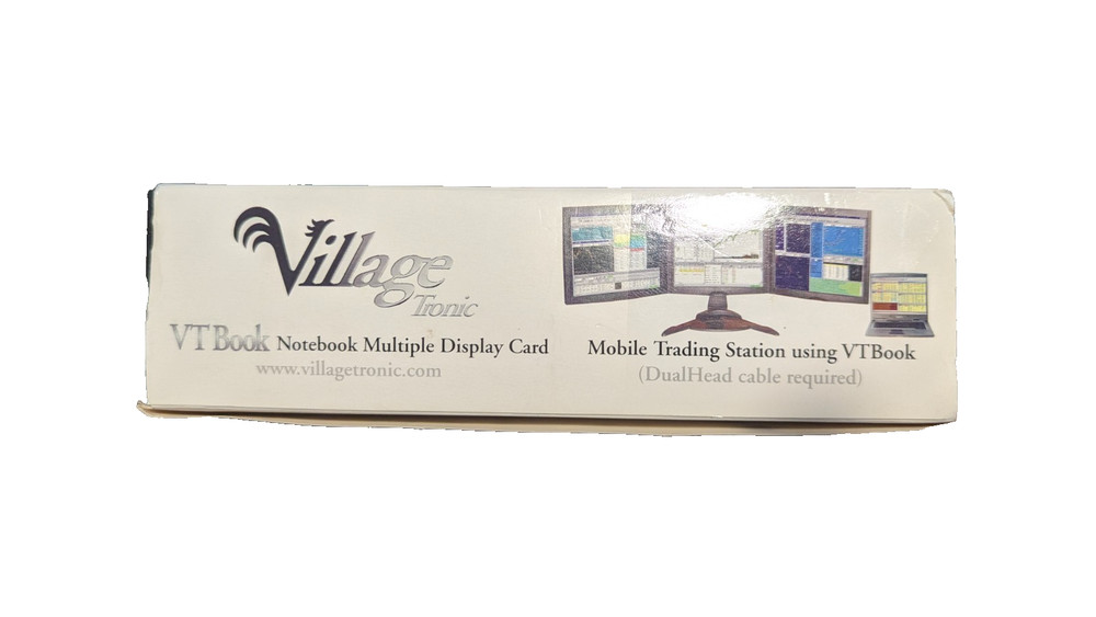Village Tronic VT Book Notebook Multiple Display Card/ Adapter
