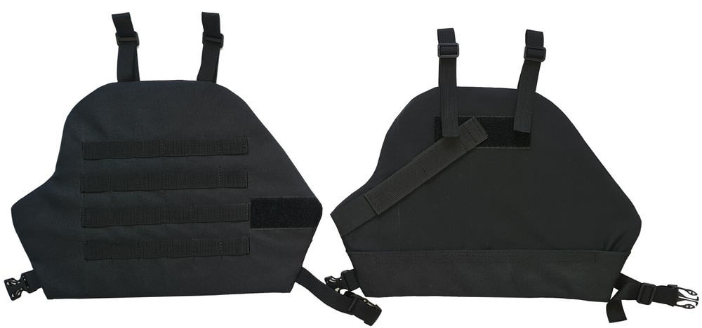 Thigh pads Black multiCam covers size XXL