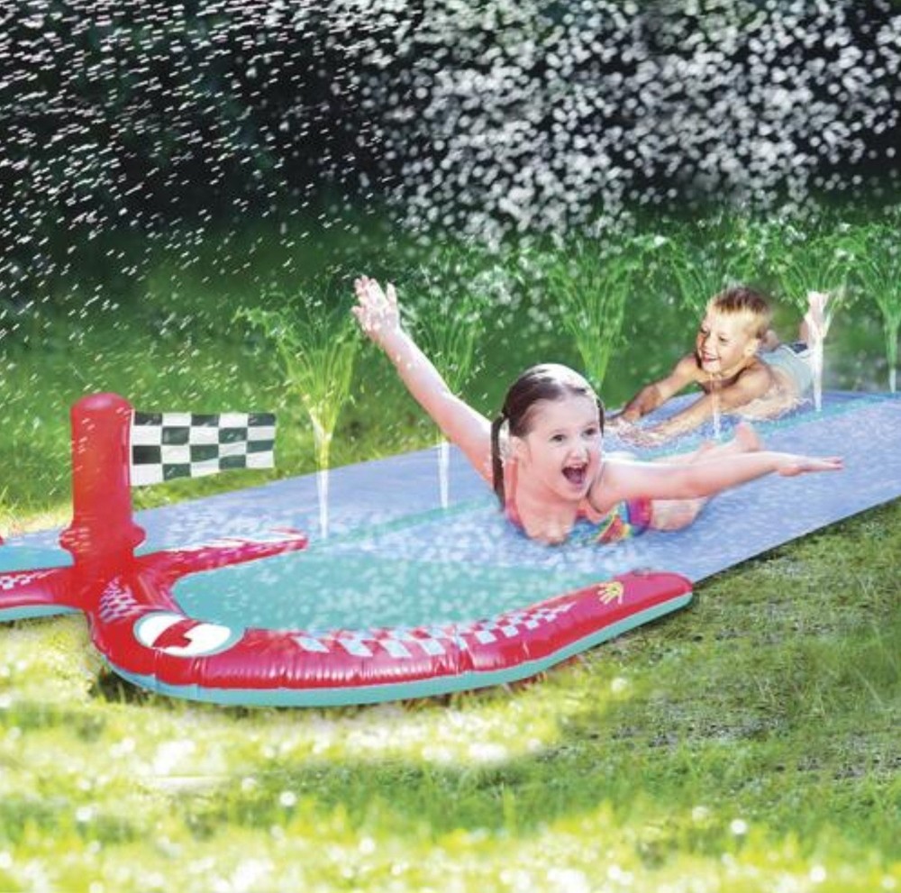 Splash buddies double splash n slide
