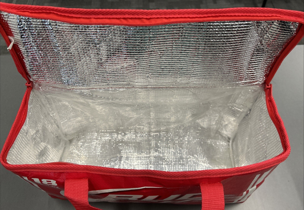 BUD LIGHT 18 Can Beer Cooler - RED 2009 ~JJ7