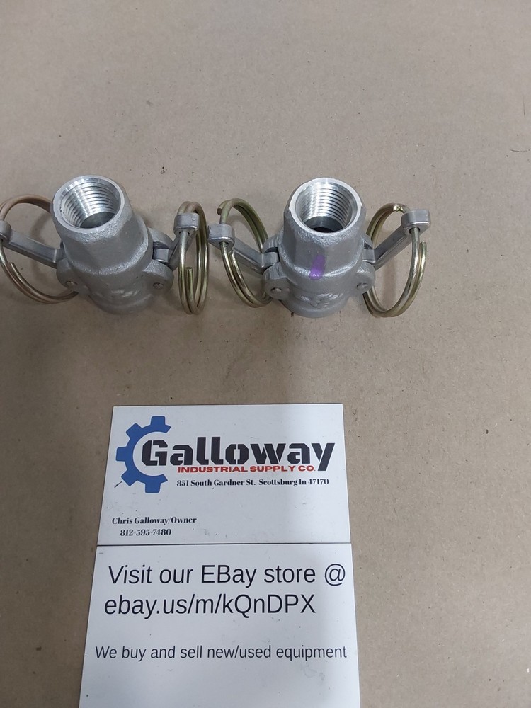 2 pack PT Camlock Coupler E05