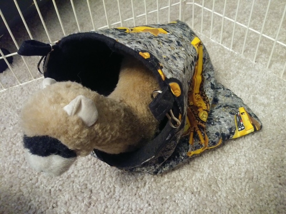 Ferret Corner Sack - CAT Construction Trucks