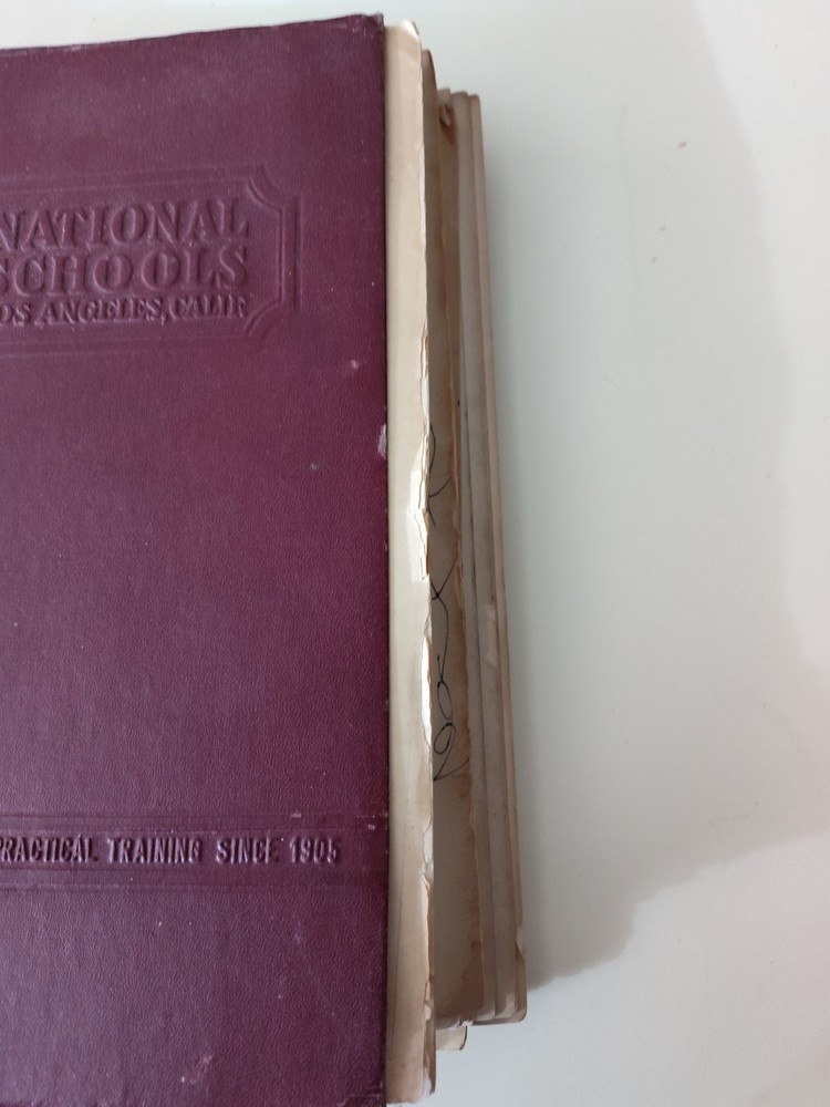 Vintage National Schools Practical Diesel Training Course Bound + 40 Booklets